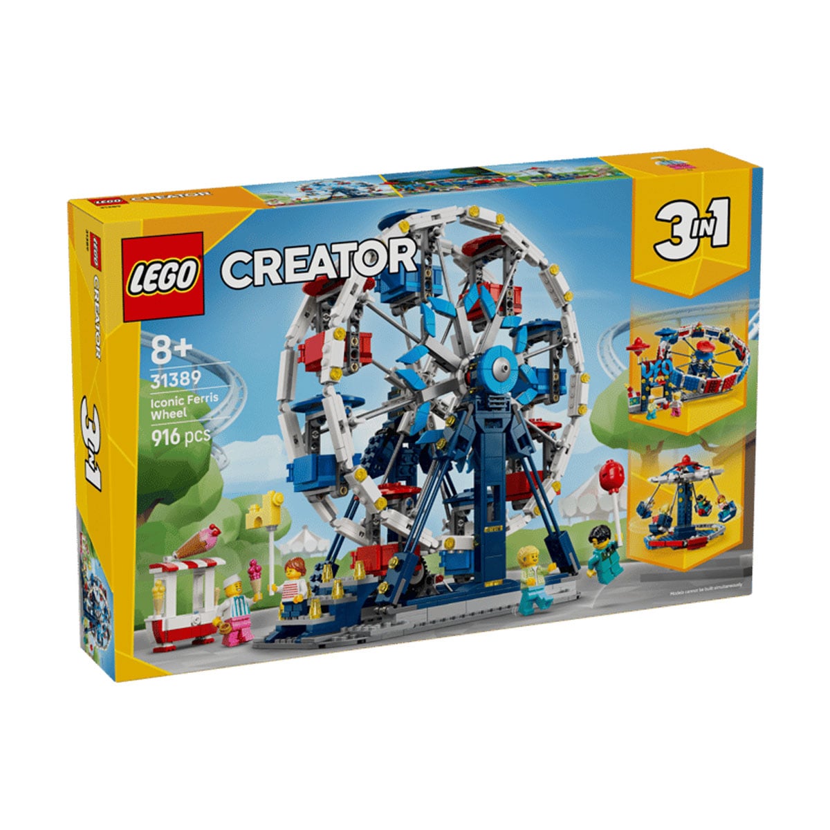 Конструктор LEGO Creator Знакове колесо огляду, 916 деталей, від 8 років (31389)